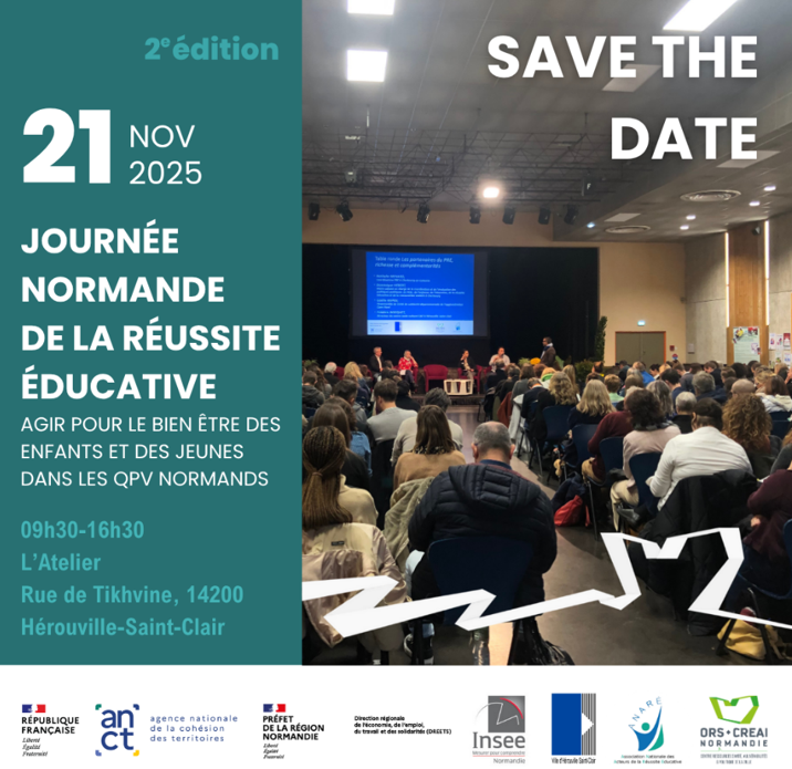 Affiche Journée normande de la Réussite éducative